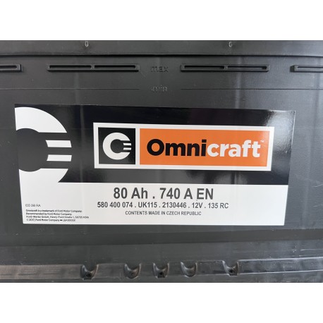 Akumulator OMNICRAFT 12V 56Ah 480A (EN) P+