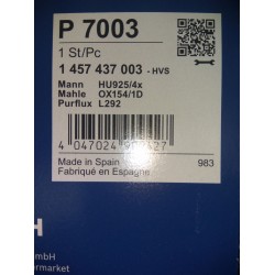 Filtr oleju BOSCH 1457437003 (P 7003)