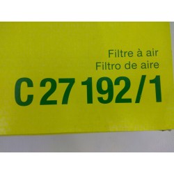 Filtr powietrza MANN-FILTER C 27 192/1